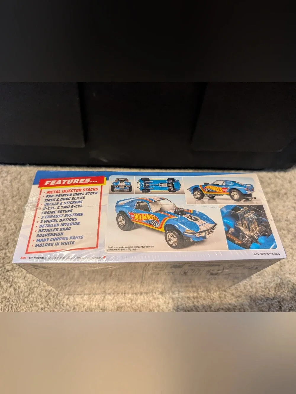 NWT Hot Wheels Opel GT Model Kit & Small Wood Models.